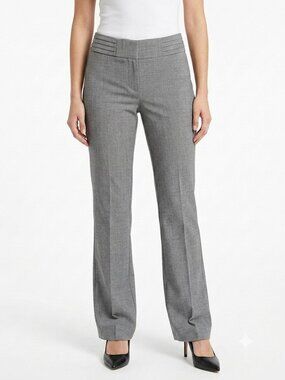 Le Chateau Grey Lightweight Tab Front Dress Pant- Sz. 00